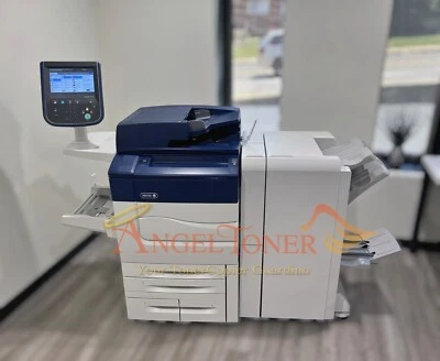 Xerox Color C70 with BR Booklet Finisher 5PB Bustled Fiery 75 PPM C60 273K - Image 1 of 4