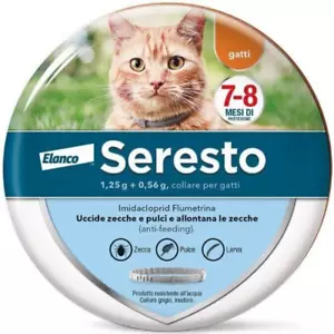 SERESTO Collare Antiparassitario per Gatto 38 cm 8 mesi protezione - Foto 1 di 5