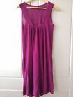 Topshop Purple Knitted Pinafore Dress Size 8 Pre loved