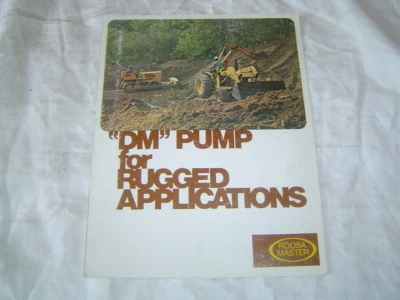 Folheto sobre bomba de combustível Roosa Master DM - Imagem 1 de 2