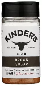 Kinder's Rub 5 oz. BROWN SUGAR Flavor Smoked Meats BBQ Grill Spice - Picture 1 of 2
