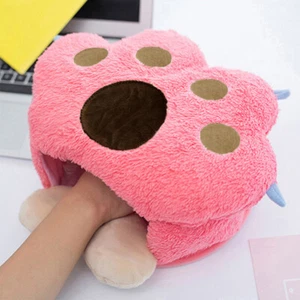 Cute Cat Claw Warming Mouse Pad For Winter Office Cartoon Heating Hand Warmer - Afbeelding 1 van 16