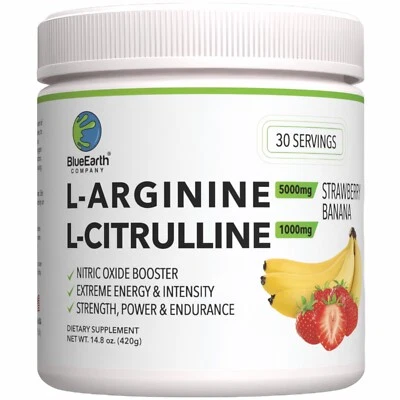 Polvo preentrenamiento - L-arginina - L-citrulina - creatina potenciadora de óxido nítrico  Foto 1 de 4