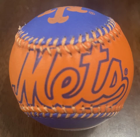 1993 New York Mets Spinneybeck baseball ball real leather MLB Cover