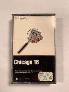 Chicago 16 CASSETTE Tape 1982 Warner Love Me Tomorrow, Bad Advice - Picture 1 of 3