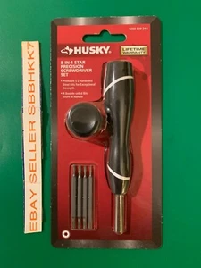 Husky 8-in-1 Precision Torx Star Screwdriver Set T4 T5 T6 T7 T8 T9 T10 T15 NEW! - Picture 1 of 2