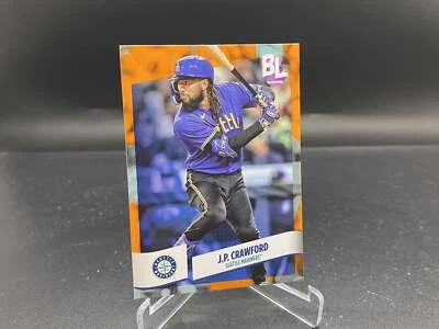 J.P. Crawford 2024 Topps Big League Electric Orange #107 Mariners - Image 1 of 2
