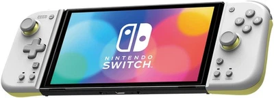 HORI Switch Split Pad Compact (Light Gray / Yellow (Nintendo Switch) (UK IMPORT) - Image 1 of 4