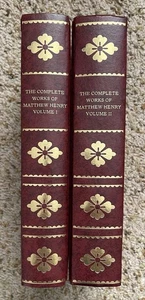 The Complete Works of Matthew Henry Volumes 1 &2 Baker Books Hardcover Predigten - Bild 1 von 6