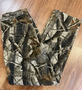 Pro Gear By Wrangler Hunting Pants Jeans Boys Youth Size 16 Real Tree Camo 26x29 - Picture 1 of 11
