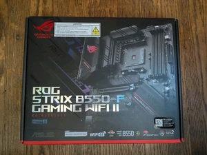 ASUS ROG Strix B550-F Gaming WiFi II AMD Sockel AM4 ATX DDR4 Mainboard - Bild 1 von 10