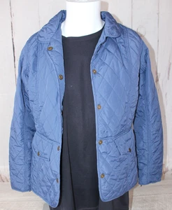 Barbour Women's Tailor Quilt Blue Quilted Short Jacket coat Size UK 14 Ladies - Picture 1 of 16