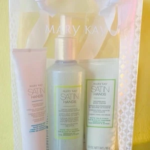 Mary Kay Satin Hands Set White Tea & Citrus Full Size Brand New - Picture 1 of 1