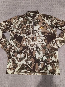 First Lite Trace 1/4 Zip Synthetic Warm Weather Top Large Fusion Excellent  - Picture 1 of 11