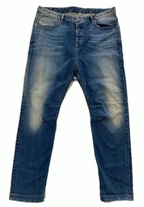 Diesel Men's Viker Stone Washed 27 x 32 Regular Straight Leg Jean - Picture 1 of 2