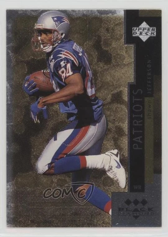 1998 Upper Deck Black Diamond Triple Diamond Shawn Jefferson #21 - Image 1 of 2