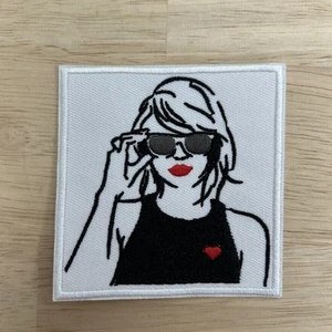 Taylor Swift Embroidered Iron On Patch - Picture 1 of 2