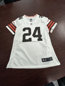 nick chubb browns jersey Women’s Medium - Picture 1 of 3
