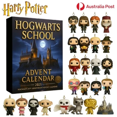 HARRY POTTER Christmas Advent Calendar 24 Days Countdown Xmas Gifts Ornaments - image 1 of 4
