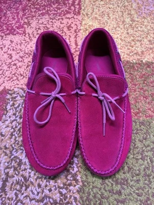 Mocasines Patagonia rojos encerados para mujer talla 8,5 Foto 1 de 4