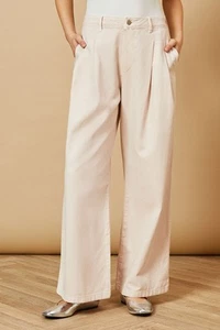 Oasis Pastel Pink Baggy Jeans Womens Daywear Jeans - Picture 1 of 5