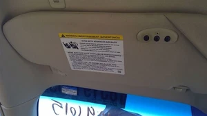 Driver Sun Visor Illuminated Garage Door Opener Fits 13-19 MKT - Picture 1 of 8