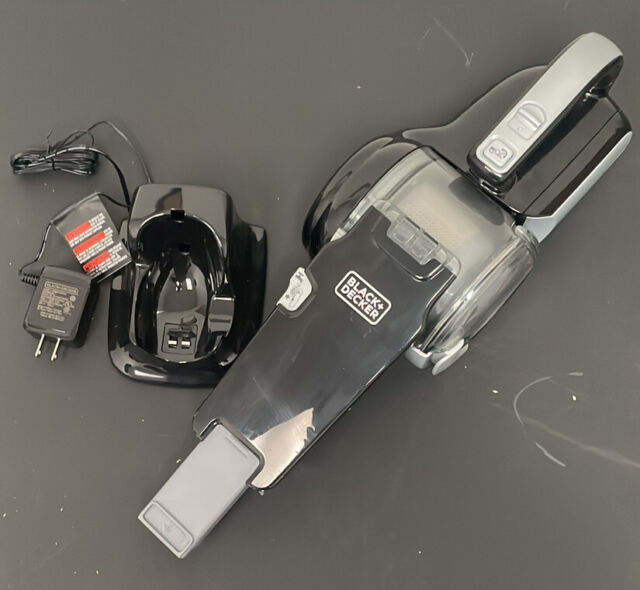 Black+decker 20V MAX* Lithium Pivot Hand Vacuum Black BDH2000PLA