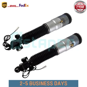 Pair Rear Air Shocks Struts Fit Rolls Royce Ghost RR4 Wraith RR5 Dawn RR6 08-19 - Picture 1 of 9