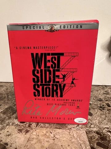 Rita Moreno Signed West Side Story Deluxe DVD Set - JSA COA Cover