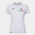 1673/277 JOMA Fit Federation Italian Tennis Women's Pole Shirt Padel Woman WH