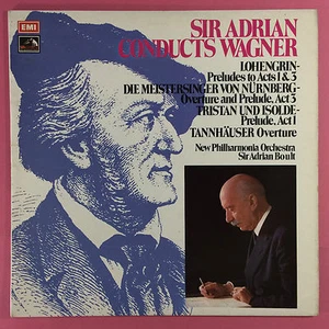 Sir Adrian Boult Conducts Wagner - Lohengrin - Tannhauser - Emi Hmv ASD-2812 Ex+ - Bild 1 von 3