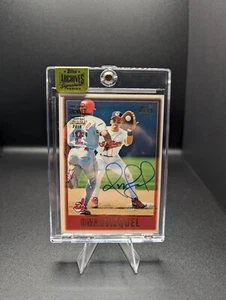 2016 Topps Archives Signature Series Omar Vizquel /20 Cleveland Indians - Picture 1 of 2