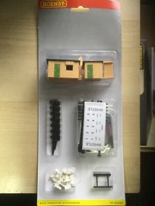 ACCESORIOS DE PISTA letreros de construcción calibre OO 1:76 modelo ferroviario Hornby R574  - Imagen 1 de 1