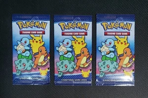 Lot Of 3 Pokemon 25th Anniversary 2021 McDonalds Promo Sealed Pack Ships Fast  - Picture 1 of 1