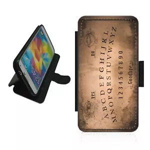 Ouija Board Phone Case Wallet flip cover For iPhone Samsung OUI1 Magic Halloween - Picture 1 of 4
