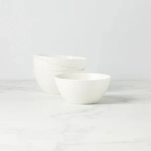 Lenox China LX Collective White Small Bowls - Set of Four - N/O - Picture 1 of 1