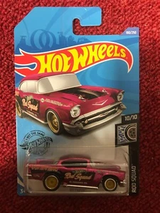 Hot Wheels 57 Chevy Rod Squad Super Treasure Hunt. - Picture 1 of 2