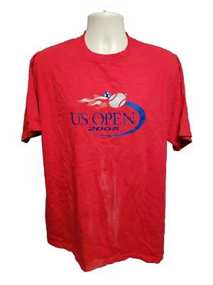 Camiseta XL roja para adultos US Open 2005 Foto 1 de 4