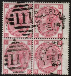 SG103 3d ROSE PL8 BLOCK OF 4 IRISH CASTLEBLANEY CDS - Picture 1 of 1