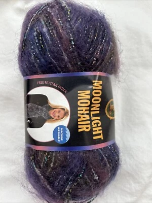 Lion Heart Moonlight Mohair- Purple Mointains - Image 1 of 2