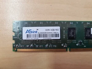 ASint 4GB DIMM DDR3 1600 (PC3 12800) Desktop RAM SLA302G08-GGNHC - Picture 1 of 2
