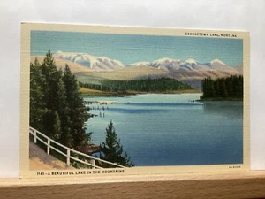 Georgetown Lake: Georgetown, MT - Vintage Postkarte - Bild 1 von 3