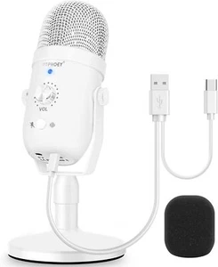 MTPHOEY USB Podcast Microphone,Pro Computer Condenser Gaming Mic for PC/Laptop/P - Picture 1 of 4