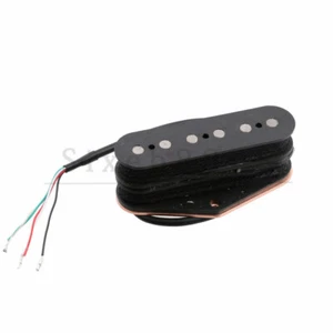 Tele Stack Telecaster Bridge Pickup Alnico 5 Magnet Black - Picture 1 of 6