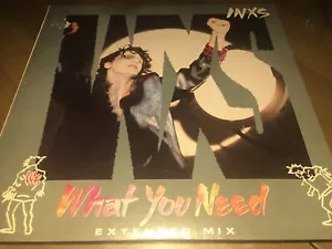 INXS What You Need (Extended Mix) EP Vinyl Record Atlantic MICHAEL HUTCHENCE - Picture 1 of 4