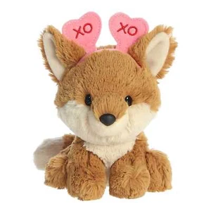 Aurora - Love On The Mind - 6" XOXO Fox Heartwarming Stuffed Animal - Picture 1 of 5