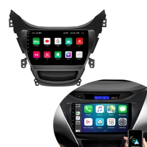 Radio Coche Android 11.0 GPS BT Estéreo 9" Reproductor para Hyundai Elantra 2011-13 kor - Imagen 1 de 7