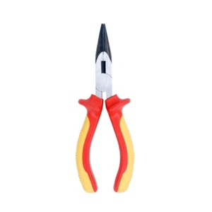 Alicates de nariz larga HOBO Expert aislados para electricista VDE 8" IEC 60900 AC1000V - Imagen 1 de 7