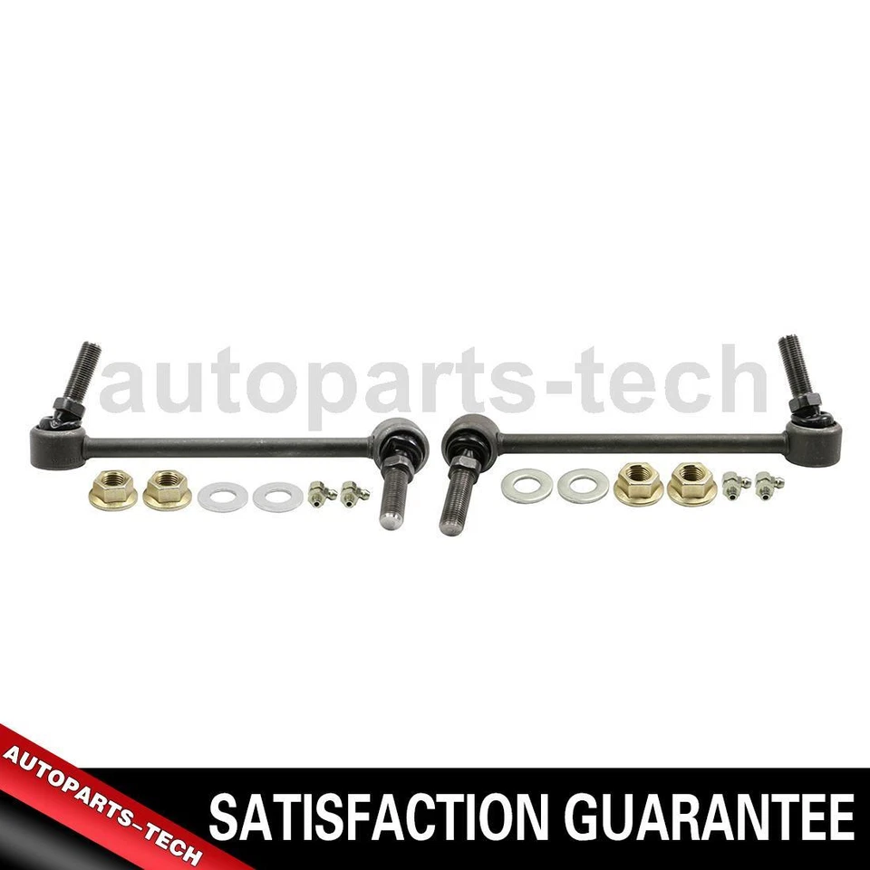 2x Eslabones de barra estabilizadora de suspensión delantera QuickSteer para Dodge Charger 2006~2019 Foto 1 de 4