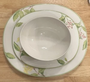 Villeroy and Boch “Green Garland” 3 piece dinnerware set - Picture 1 of 14